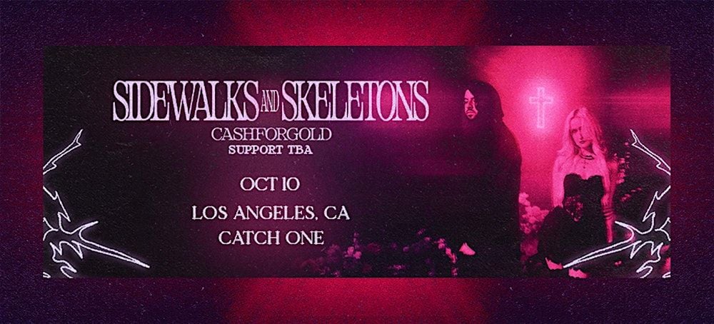 SIDEWALKS and SKELETONS in Los Angeles, 10 October | Event in Los Angeles | AllEvents