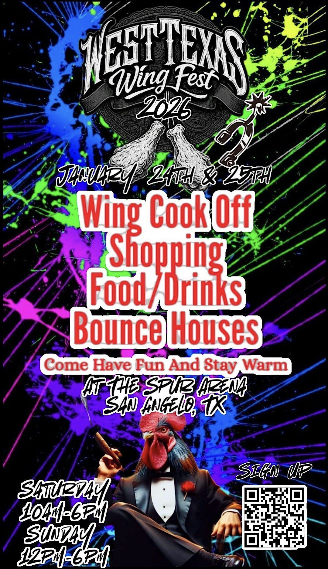 West Texas Wing Fest At The Spur Arena