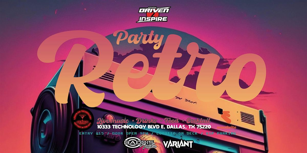 RETRO PARTY 90'S - 00, 28 December | Event in Dallas | AllEvents