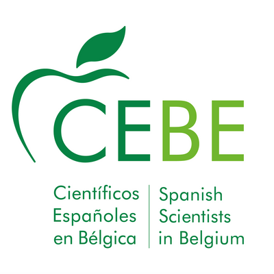 CEBE (Científicos Españoles en Bélgica) logo