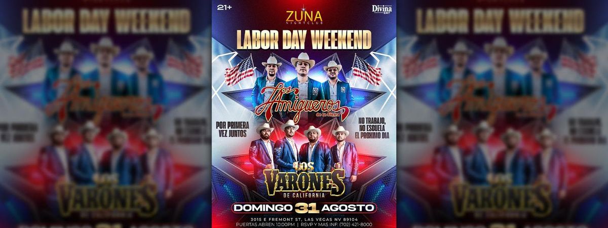 LOS AMIGUEROS DE LA SIERRA Y LOS VARONES DE CALIFORNIA, 31 August | Event in Las Vegas | AllEvents