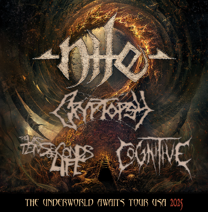 Nile, Cryptopsy, The Last Ten Seconds Of Life, Cognitive in Hamtramck, 24 September | Event in Hamtramck | AllEvents