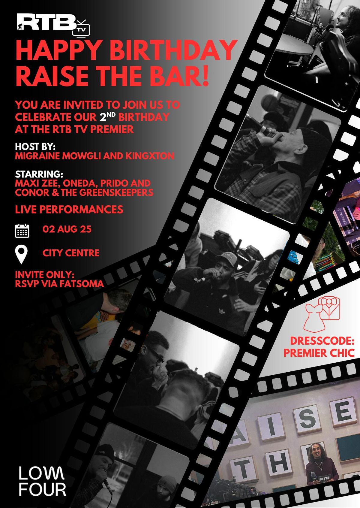 RTB TV Premier , 2 August | Event in Manchester | AllEvents