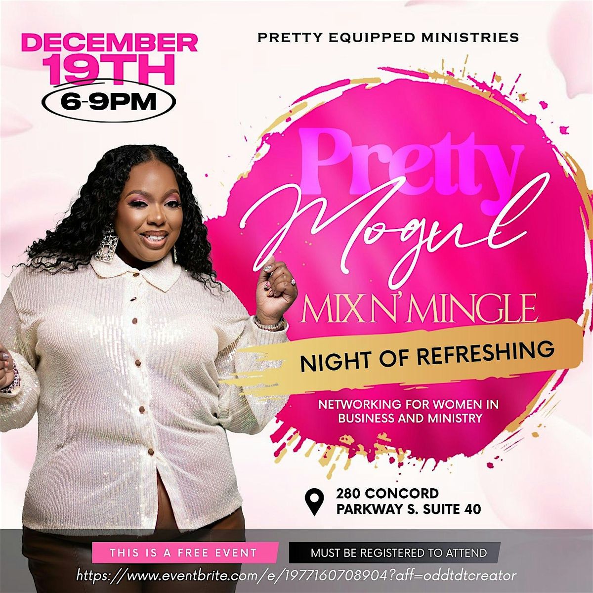 Pretty Mogul Mix N' Mingle, 19 December | Event in Concord | AllEvents