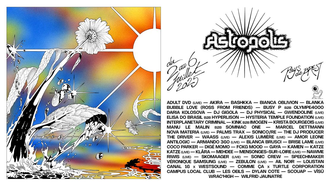 Astropolis Été 2025 in Brest, 2 July | Event in Brest | AllEvents