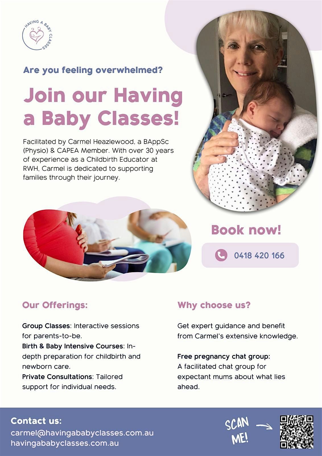 Having a Baby Classes