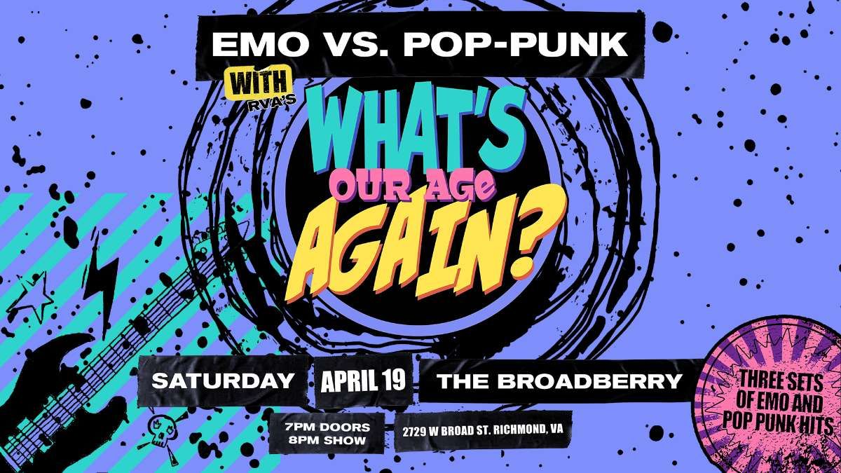 Emo vs Pop-Punk, 3 August | Event in San Diego | AllEvents