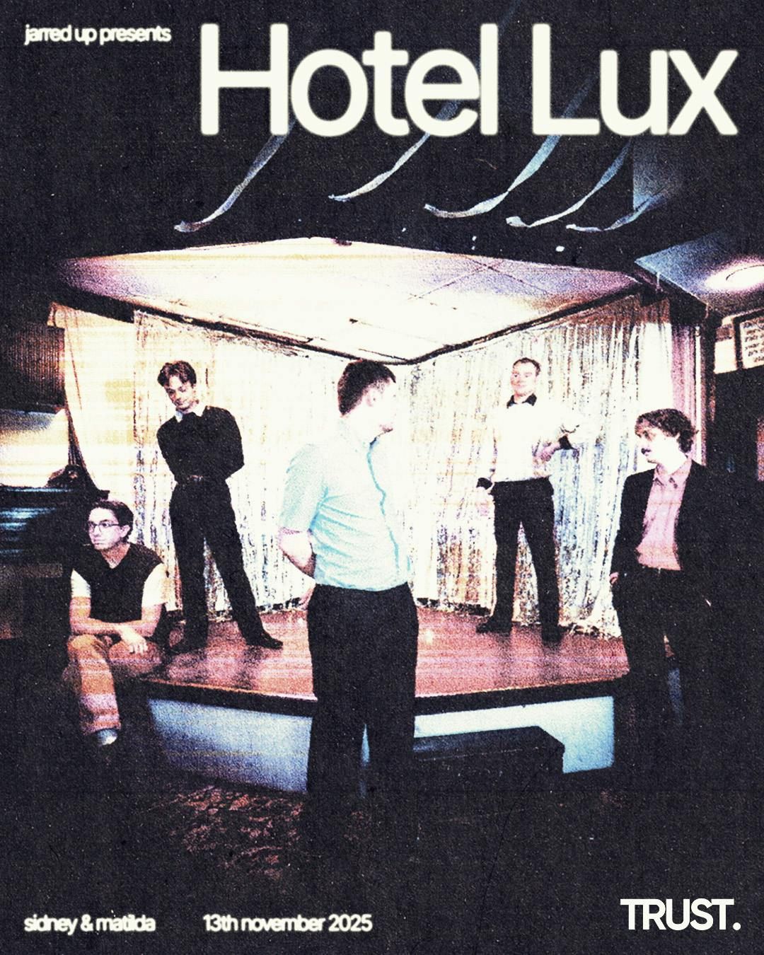 Hotel Lux , 13 November | Event in Sheffield | AllEvents