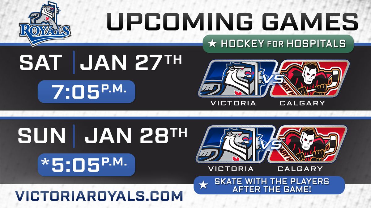 Victoria Royals vs. Calgary Hitmen, 31 December | Event in Victoria | AllEvents