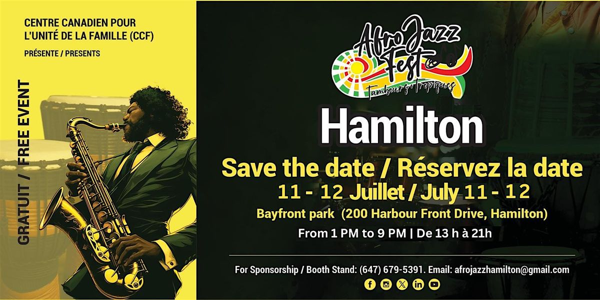 Hamilton AfroJazz Festival 2026