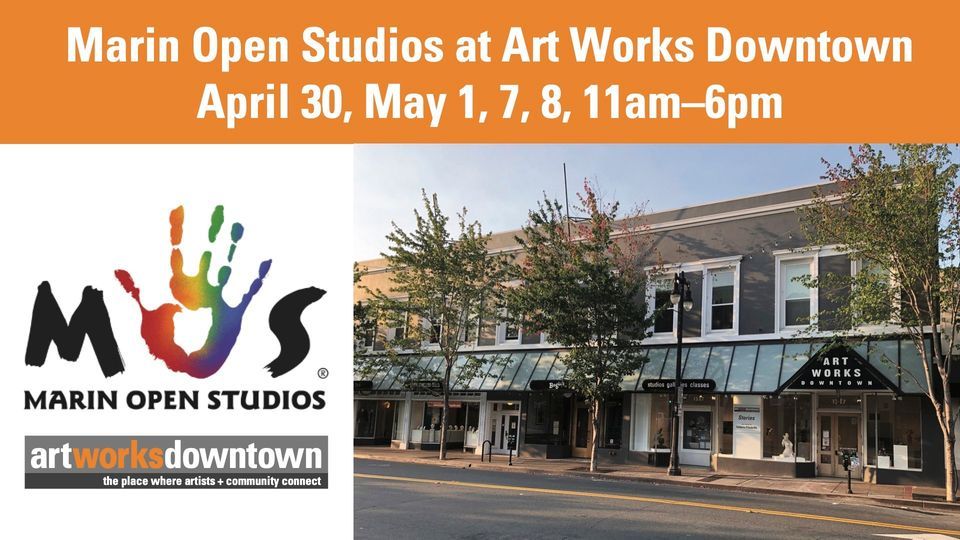 MOS at Art Works Downtown, Art Works Downtown, San Rafael, 30 April