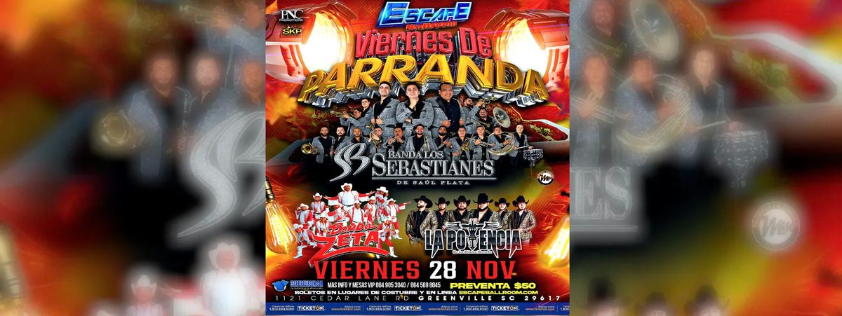 BANDA LOS SEBASTIANES, BANDA ZETA & MAS  | Event in Greenville | AllEvents