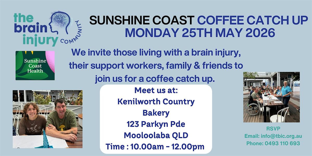 Mooloolaba Events Sunshine Coast TBIC Coffee Catch Up - Mooloolaba - May, 123 Parkyn ...