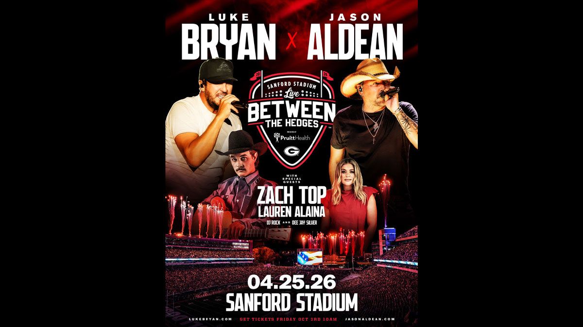 Luke Bryan with Jason Aldean, 25 April | Event in Athens | AllEvents