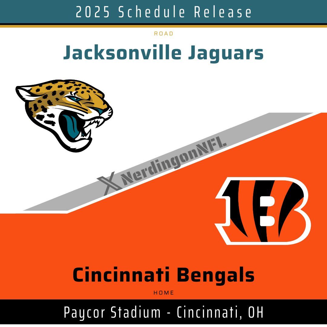 Cincinnati Bengals vs. Jacksonville Jaguars, 13 September | Event in Cincinnati | AllEvents
