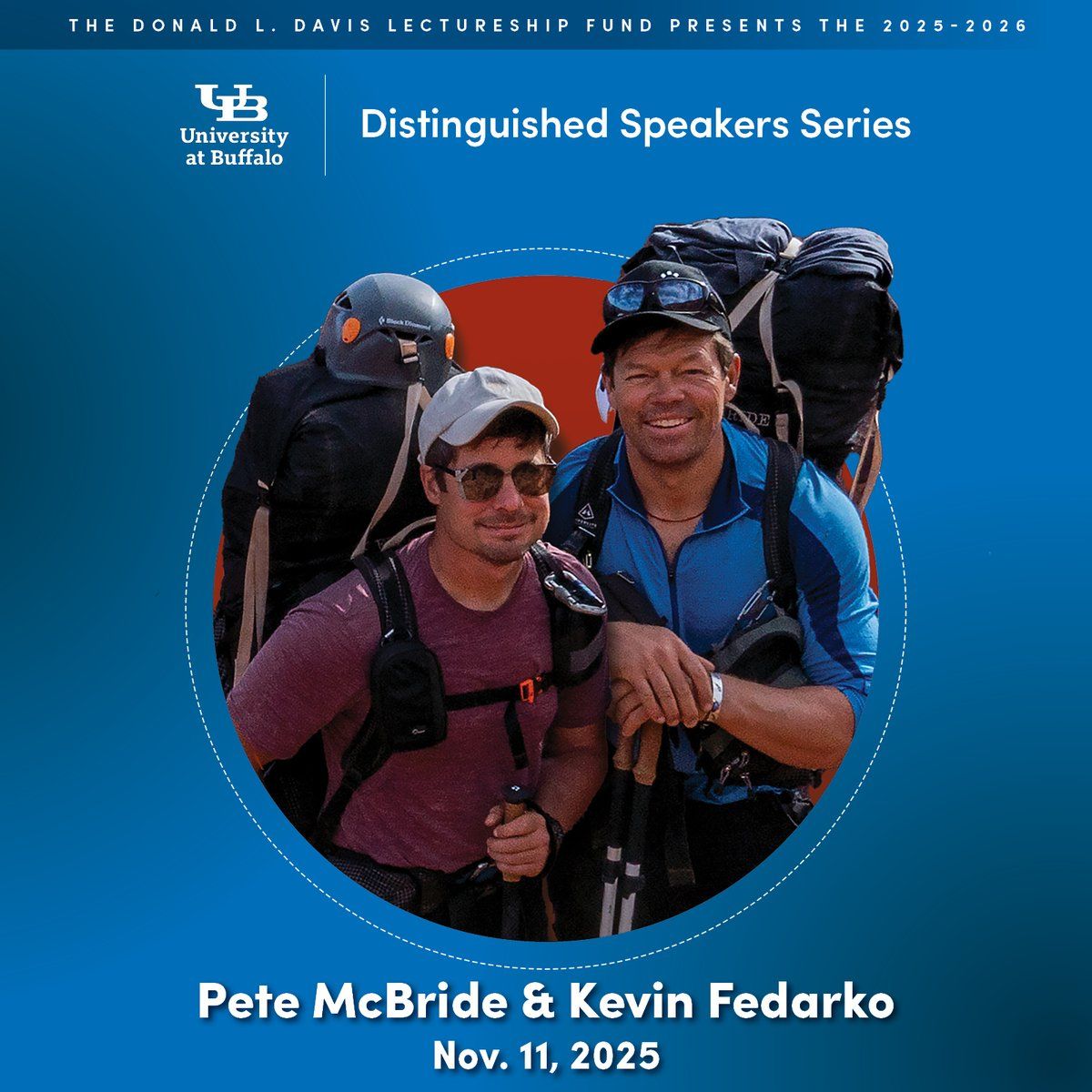 UB Distinguished Speaker Series: Pete McBride & Kevin Fedarko, 10 November | Event in Buffalo | AllEvents