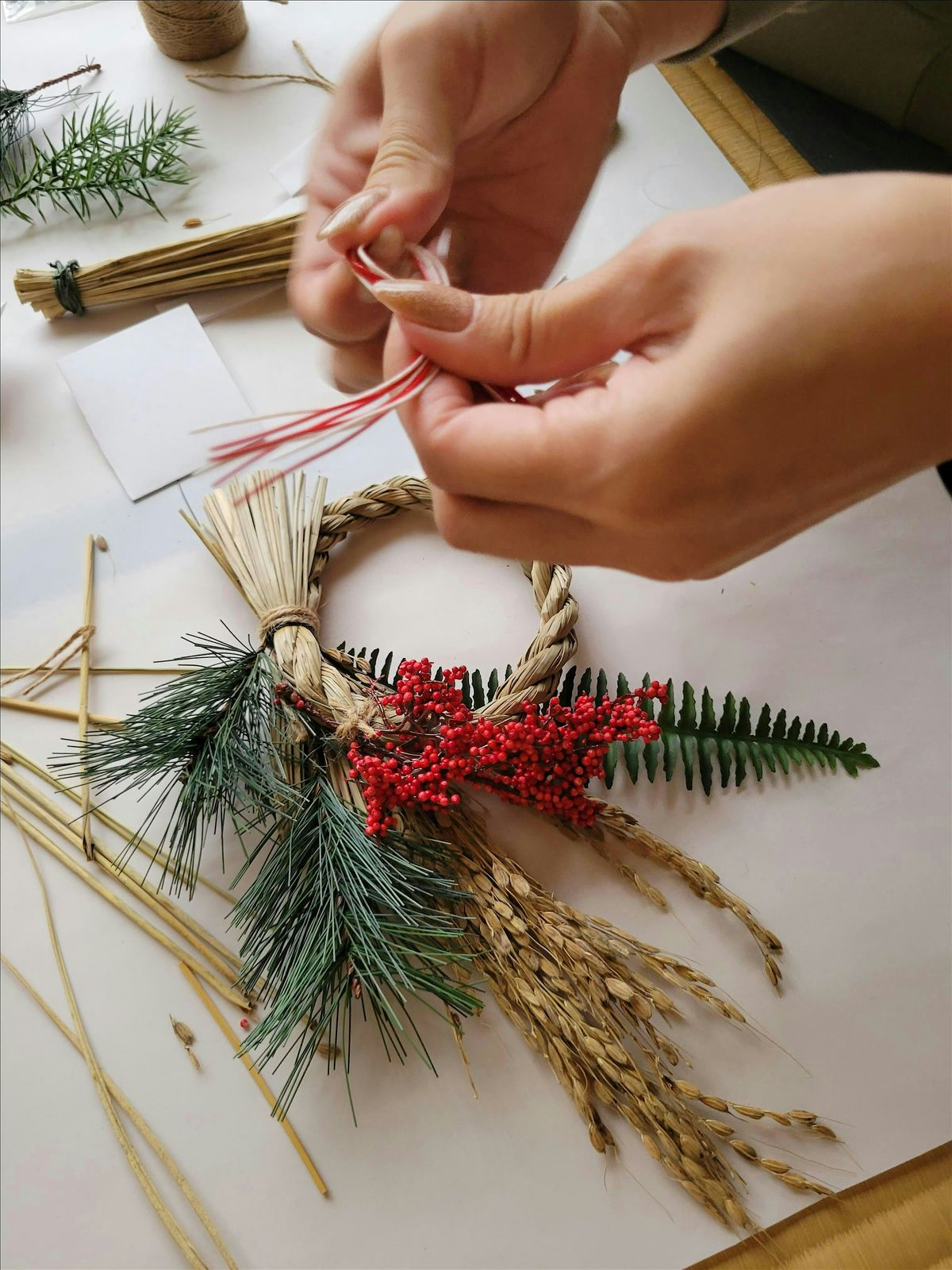 New Year Wreath “Shimekazari” Workshop, 23 December | Event in Brooklyn | AllEvents