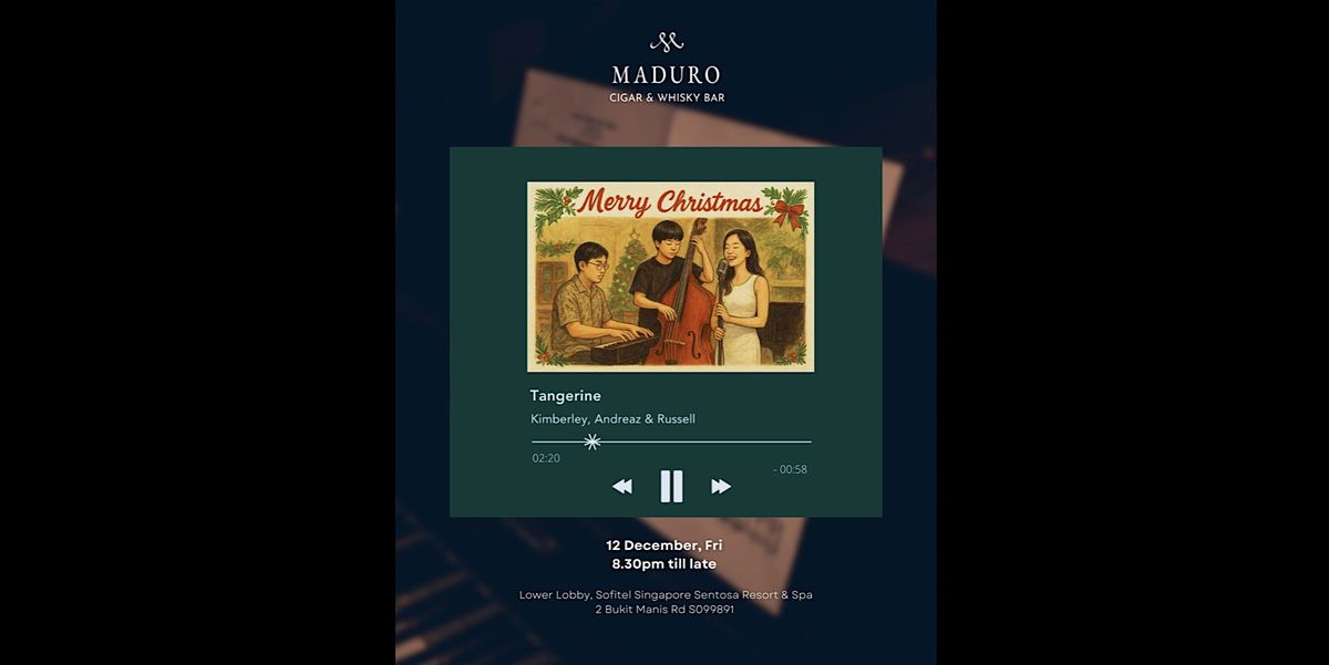 Tangerine - A Christmas Show by Kimberley, Andreaz & Russell, 12 December | Event in Queenstown | AllEvents