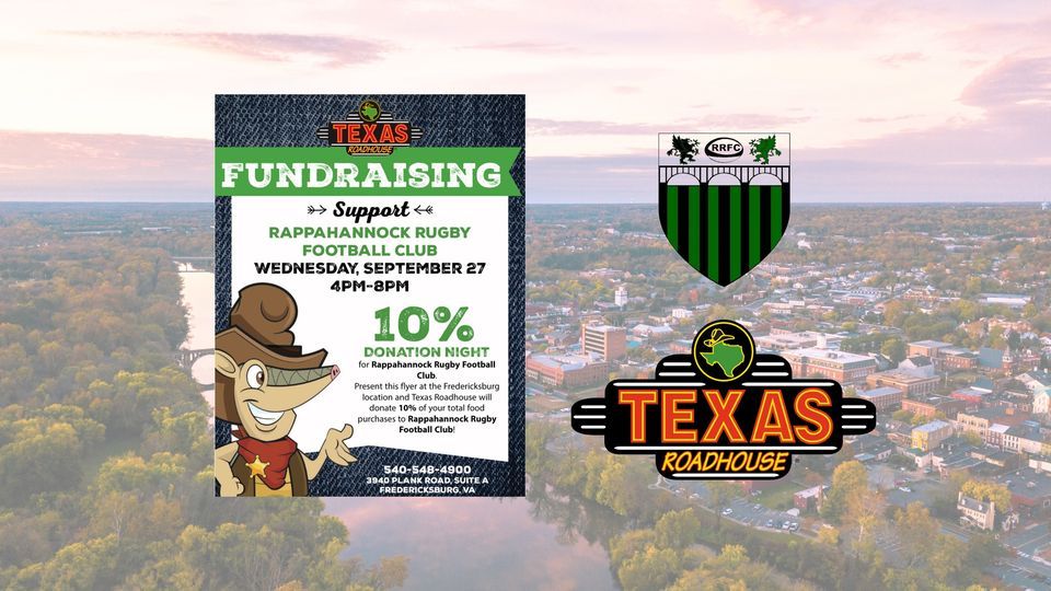 Rapp Rugby Fundraiser at Texas Roadhouse!, Texas Roadhouse ...