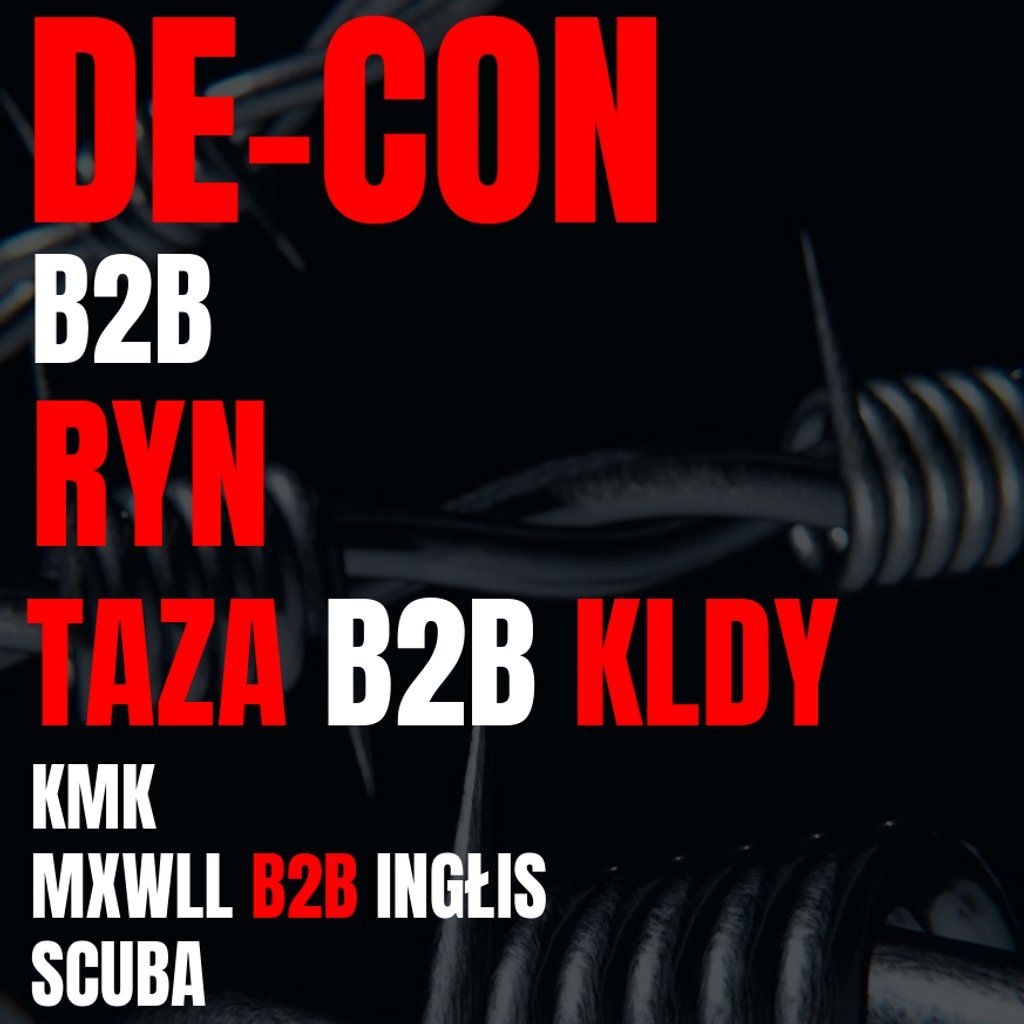 NØ** Presents: DE-CON B2B RYN | TAZA B2B KLDY, 8 August | Event in Paisley | AllEvents