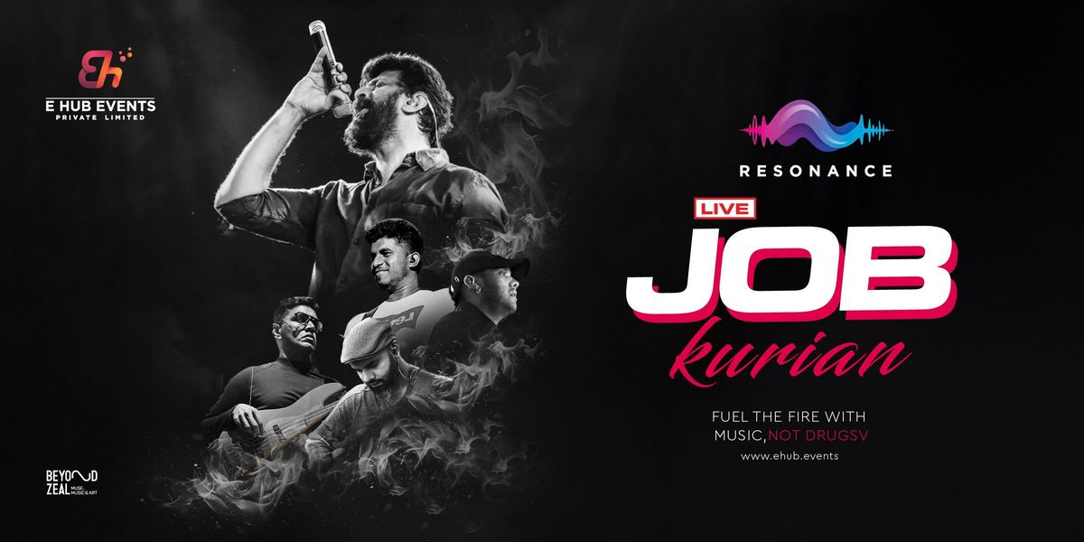 EHUB presents Job Kurian Live, 23 August | Event in Trivandrum | AllEvents