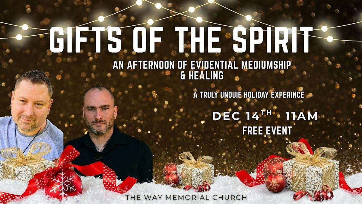 Gifts of The Spirit -- Afternoon of Platform Mediumship Demonstration, 20 December | Event in Wheeling | AllEvents
