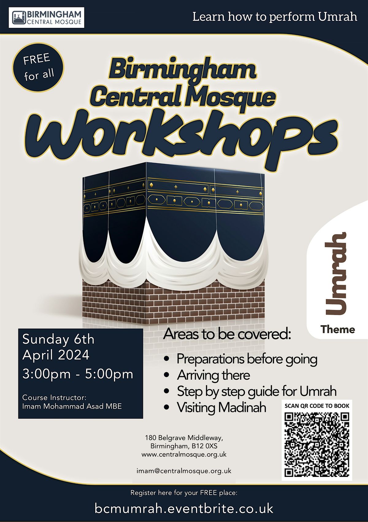 Umrah Workshop, 14 December | Event in Birmingham | AllEvents