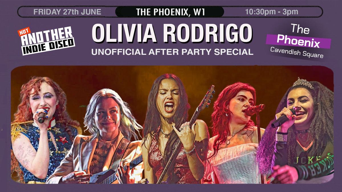 Olivia Rodrigo Special - Not Another Indie Disco, 27 June | Event in London | AllEvents