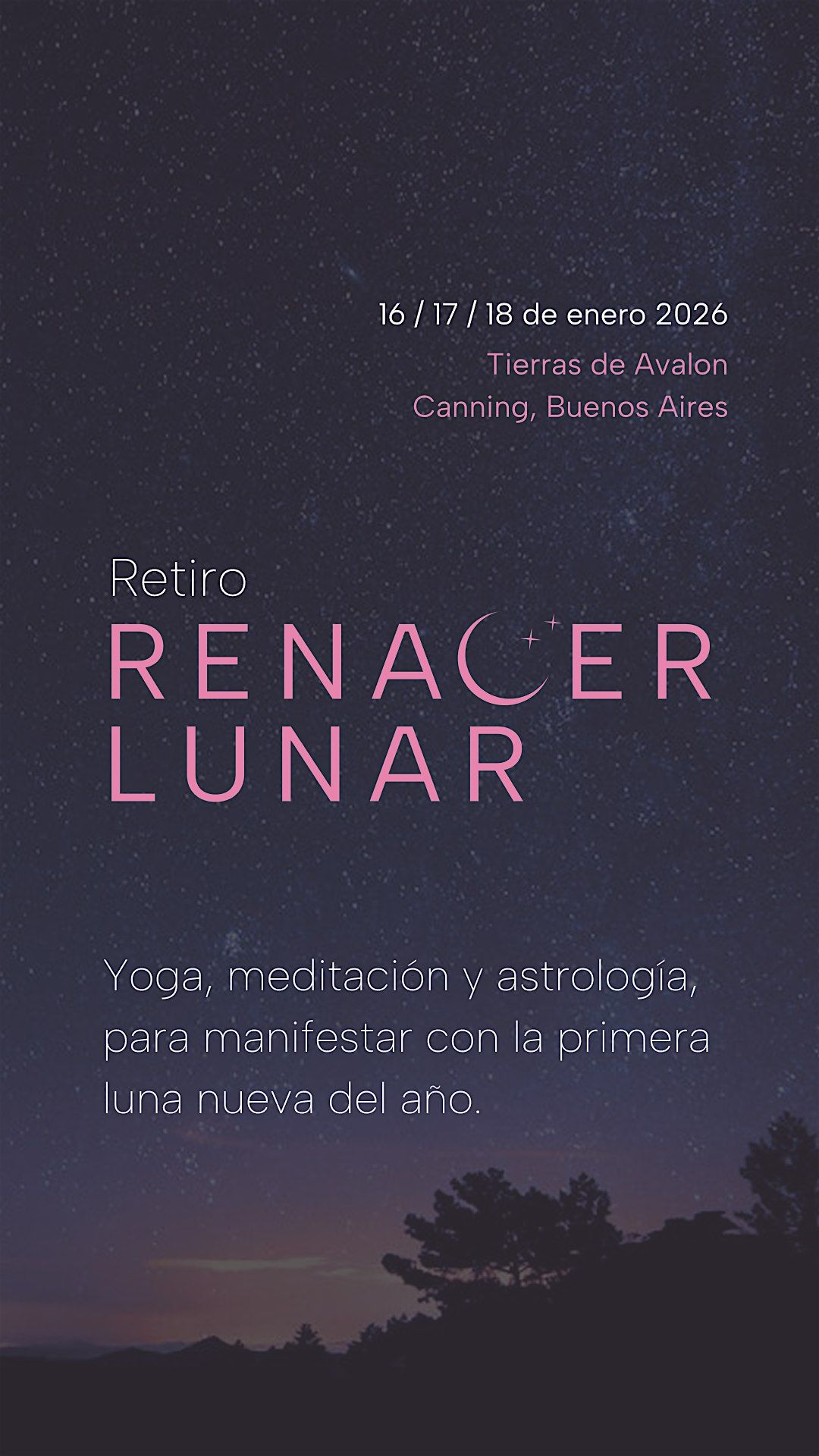 Retiro Renacer Lunar, 16 January | Event in Canning | AllEvents