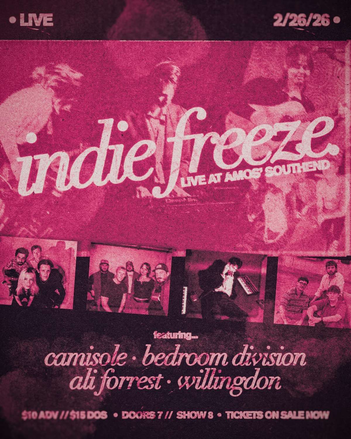 Indie Freeze, 25 February | Event in Charlotte | AllEvents