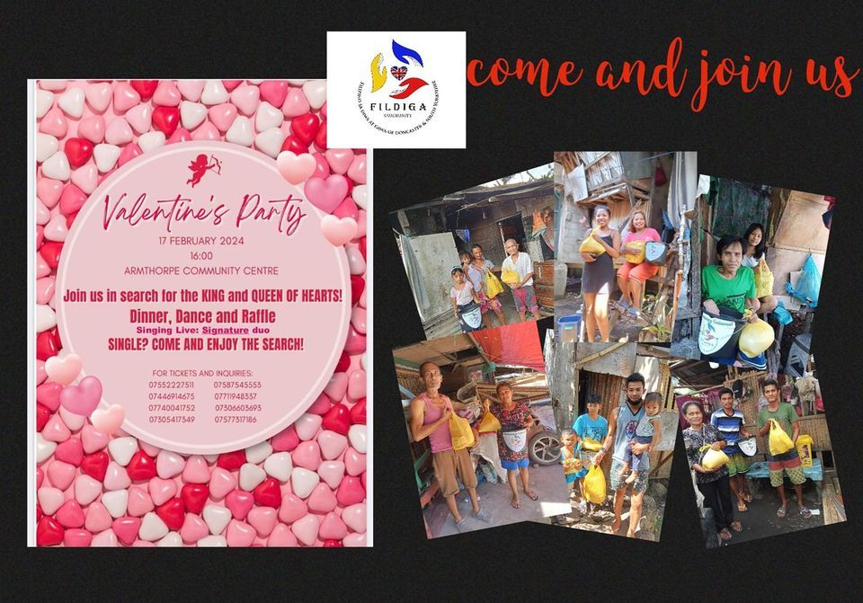 Valentines party for a cause., Armthorpe Parish Council and Community