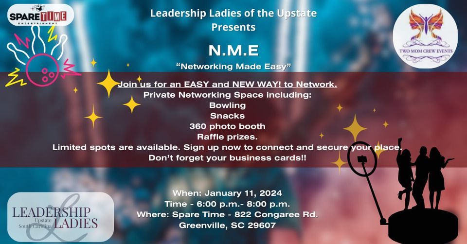 Made Easy" (NME), Spare Time Greenville, 11 January 2024