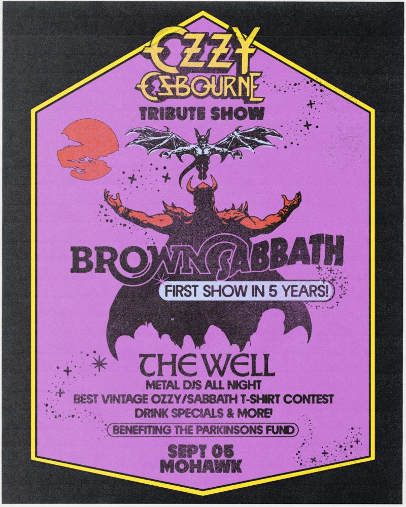 Brown Sabbath, 4 September | Event in Austin | AllEvents