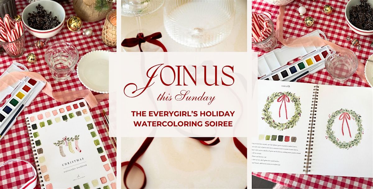The Everygirl's Holiday Watercoloring Soirée, 14 December | Event in Chicago | AllEvents