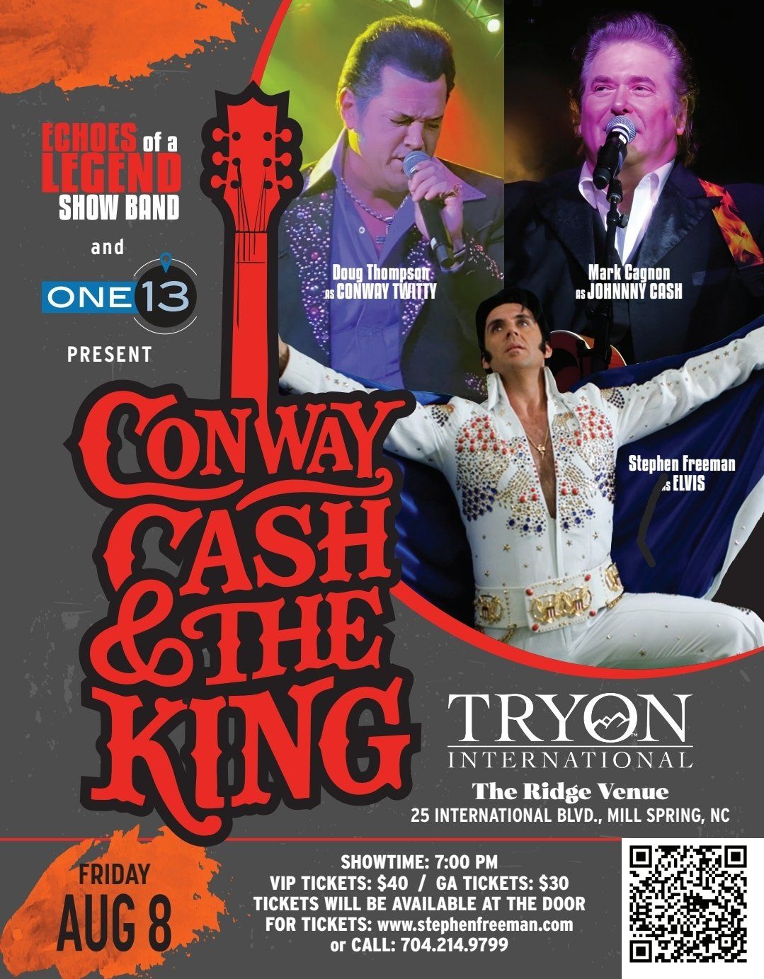 Conway, Cash, and The King at Liberty Showcase Theater, 7 November | Event in Liberty | AllEvents