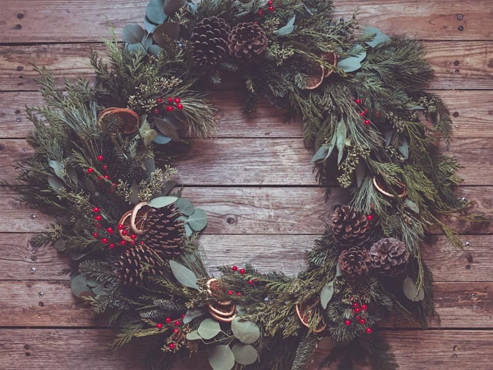 Workshop: Christmas Wreath Making, 6 December | Event in Duddingston | AllEvents