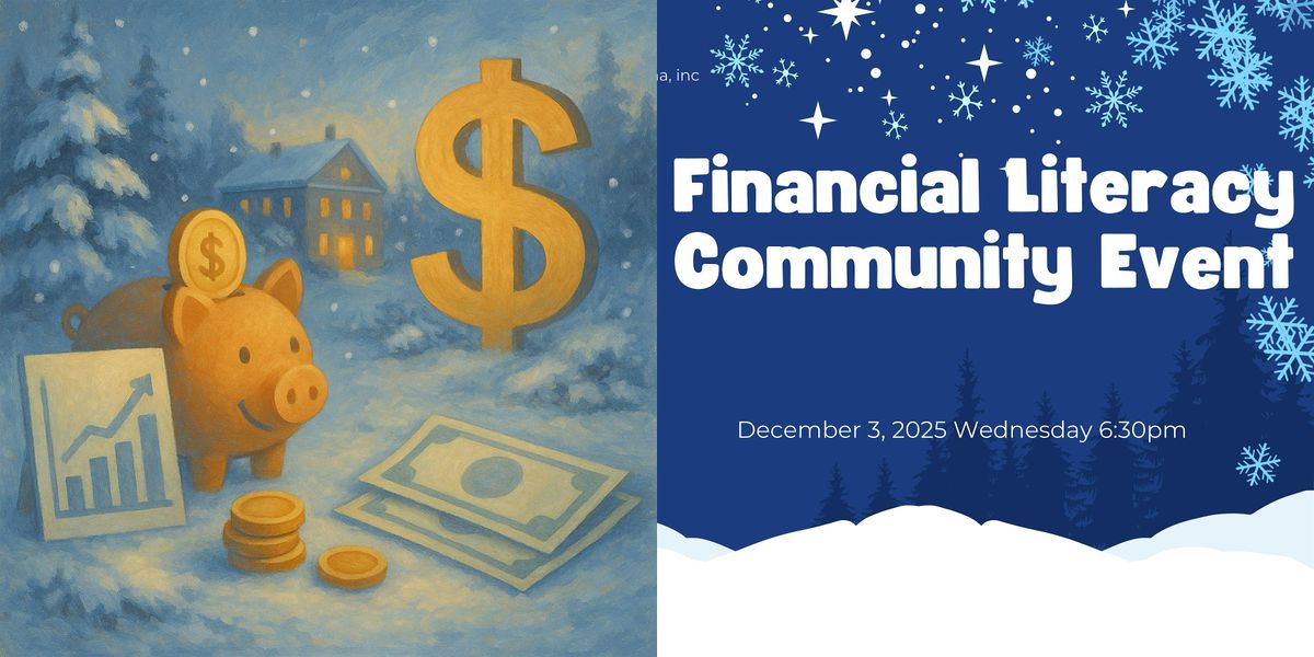 DEC3, WED, Empowering Financial Literacy Community Networking & Event, 3 December | Event in Richmond Hill