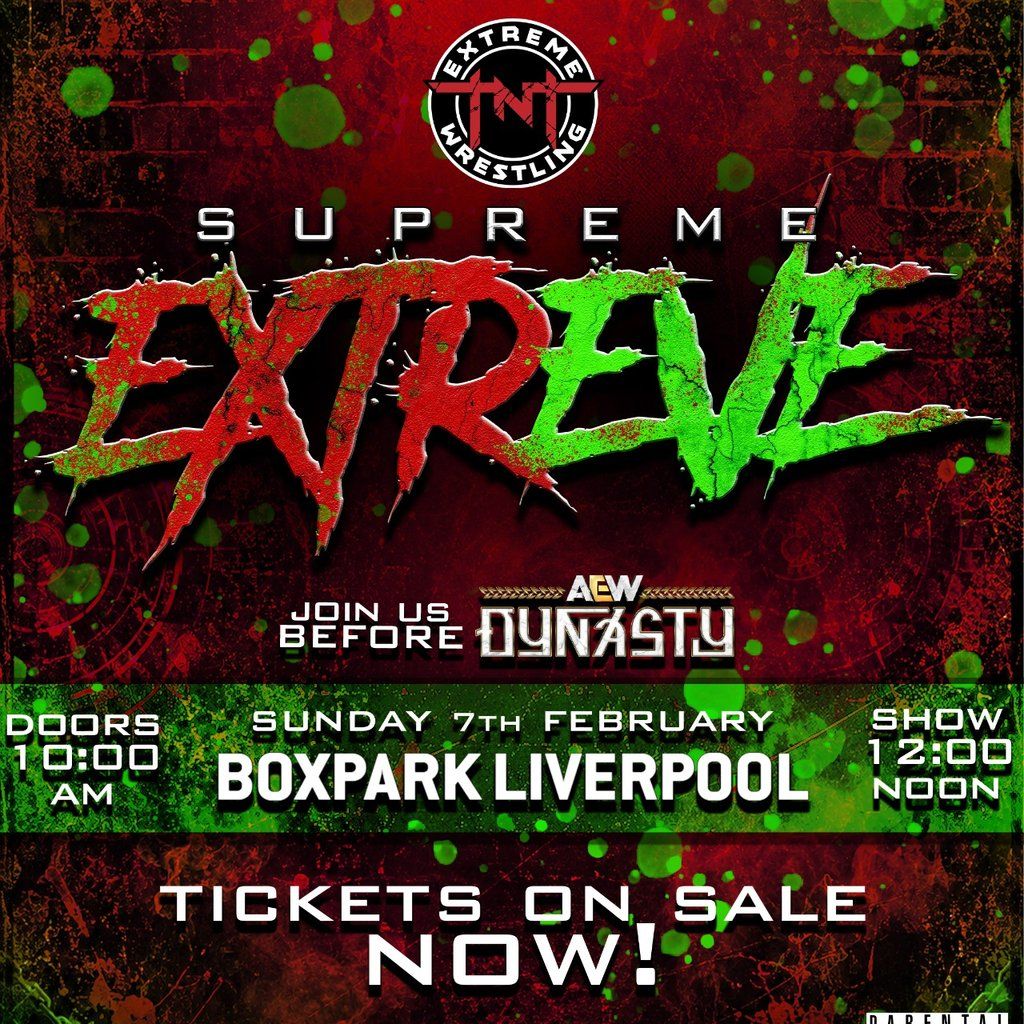 TNT x Pro Wrestling EVE: Supreme ExtrEVE, Boxpark Liverpool, 7 February ...