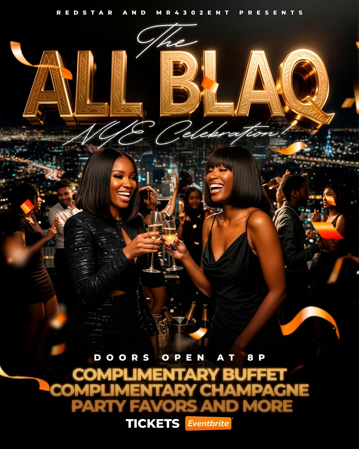 ALL BLACK 2k26 at REDSTAR MATTESON, 31 December | Event in Matteson | AllEvents