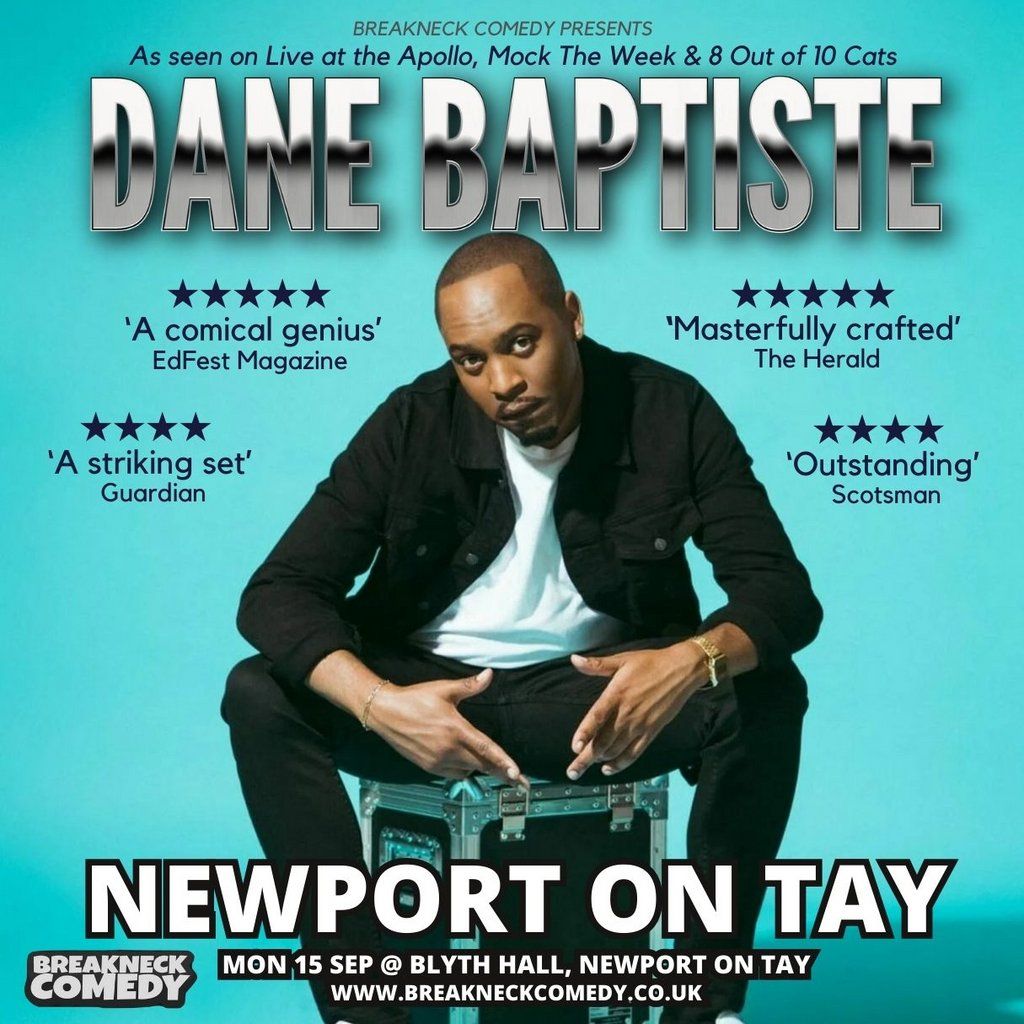 Dane Baptiste, 15 September | Event in Dundee | AllEvents