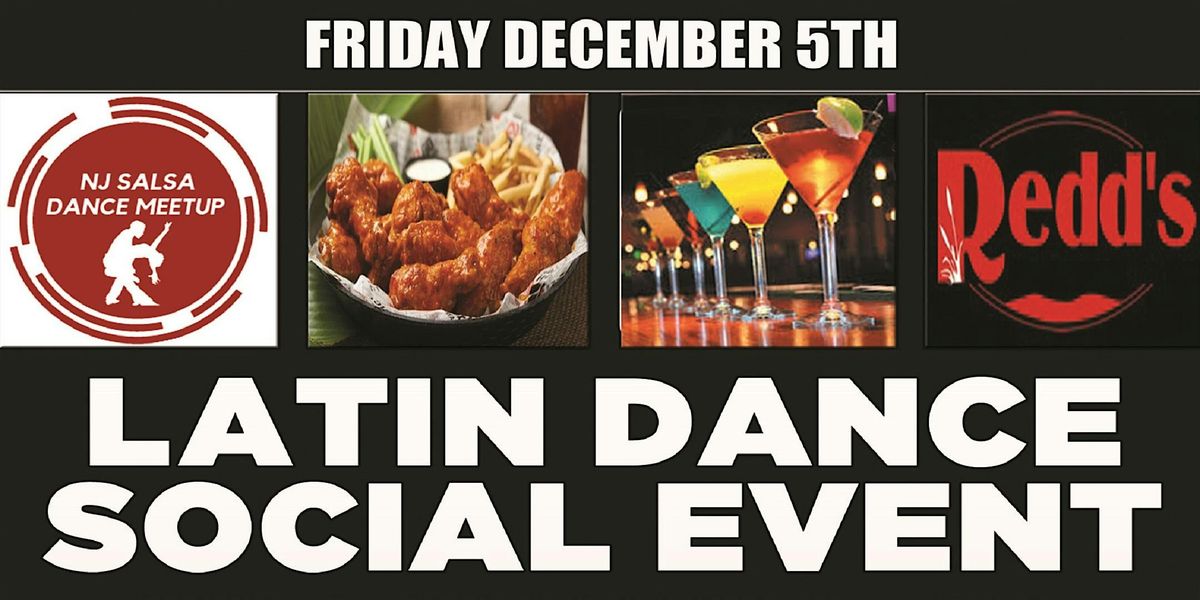 Latin Dance Social Event At Redds! Dance Lessons - Music - Free Parking!, 5 December | Event in Carlstadt