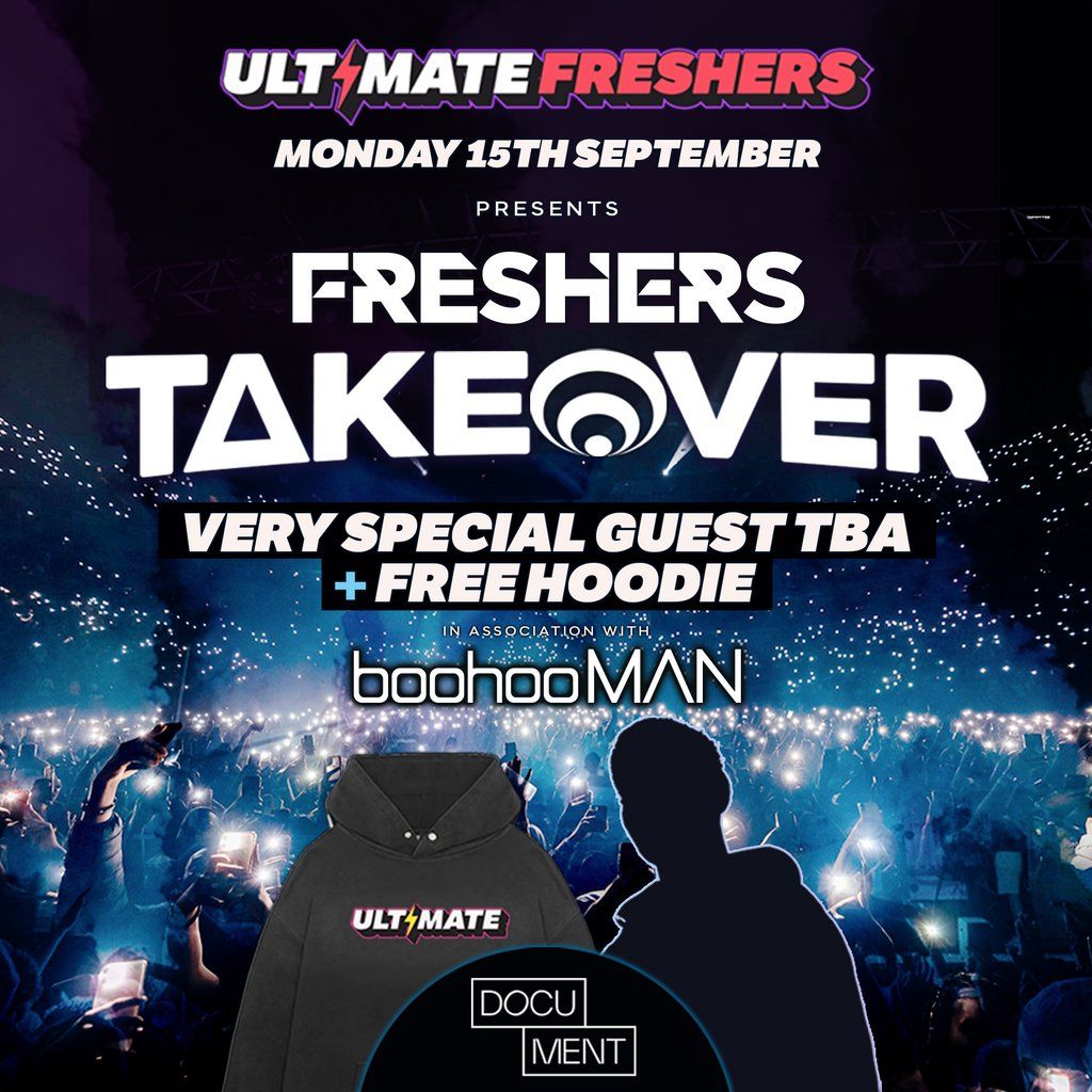 Freshers Takeover | Very Special Artists TBA & Free Hoodie, 15 September | Event in Bristol | AllEvents