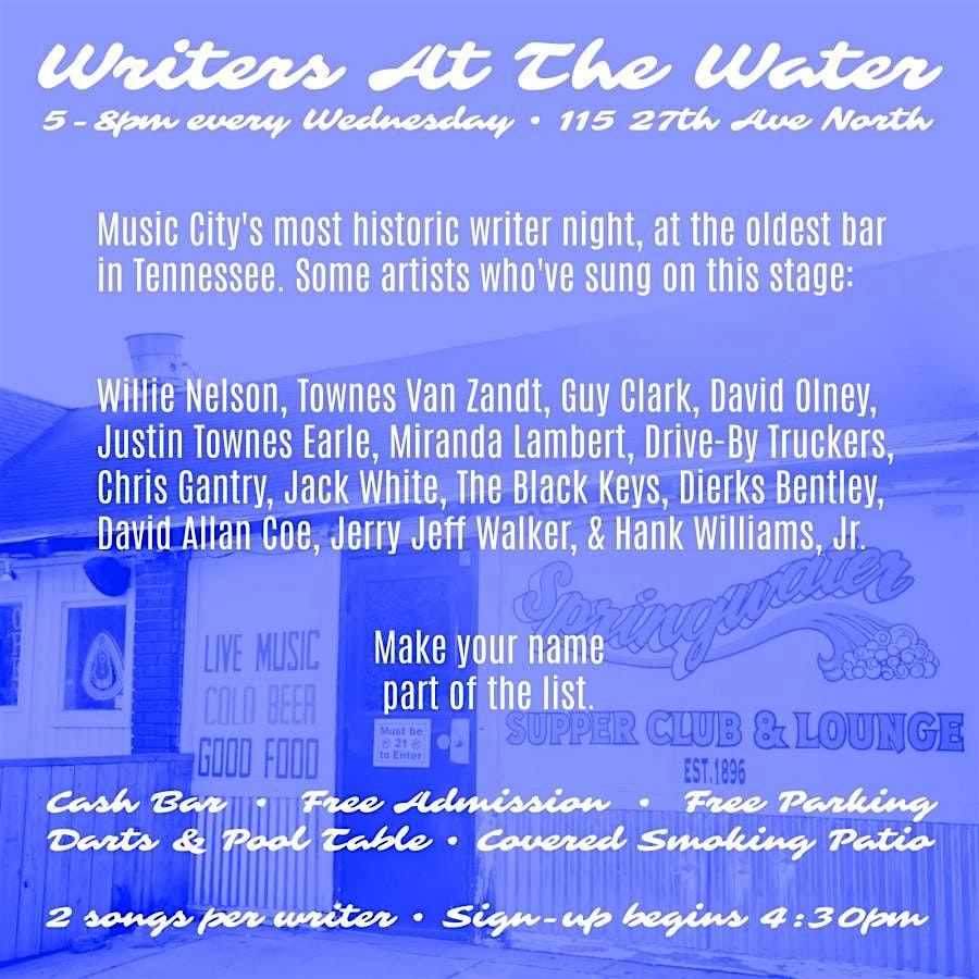 Weekly writers night in Nashville (Midtown), 24 December | Event in NASHVILLE (MIDTOWN) TN | AllEvents
