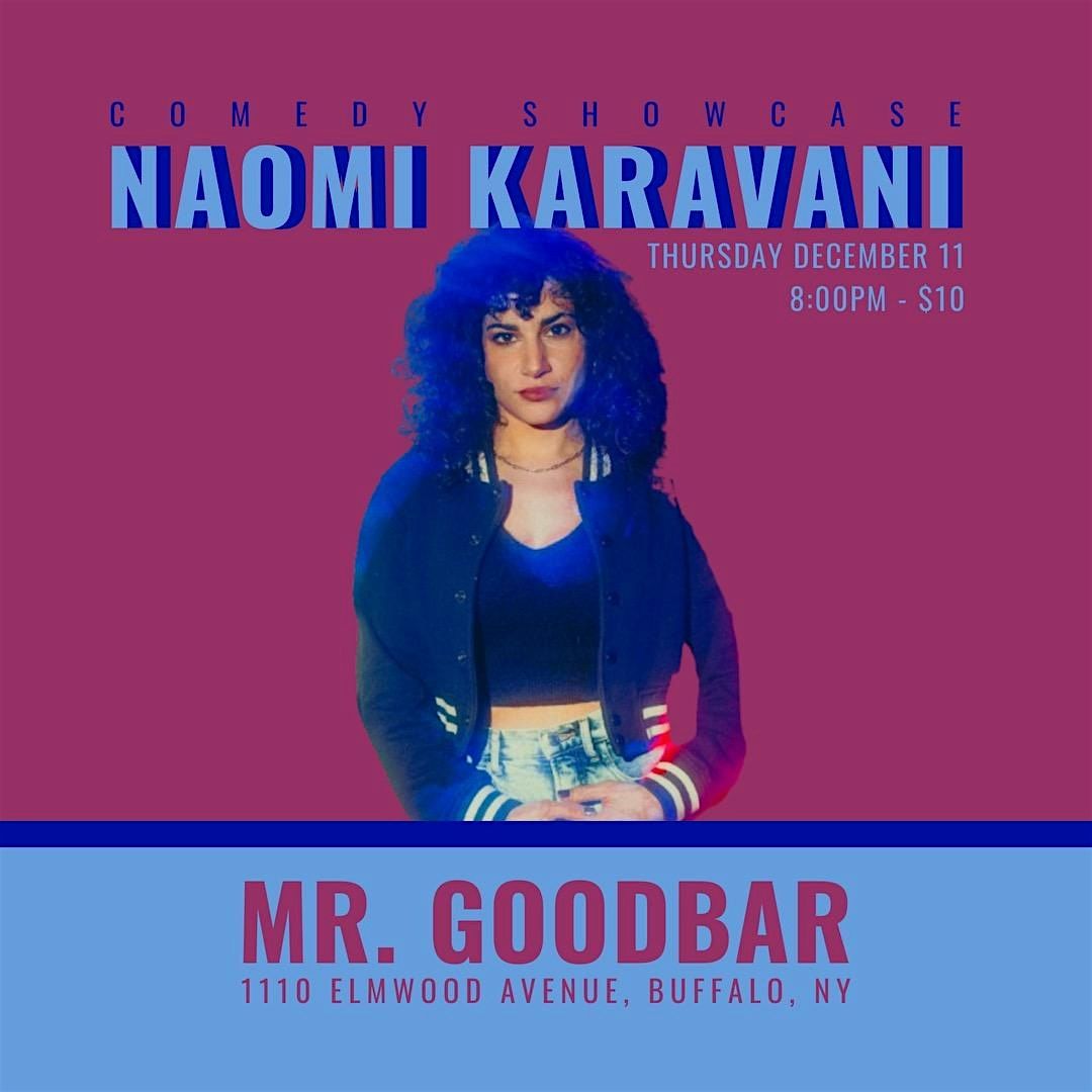 Naomi Karavani- Live at Mr. Goodbar (Upstairs), 11 December | Event in Buffalo | AllEvents