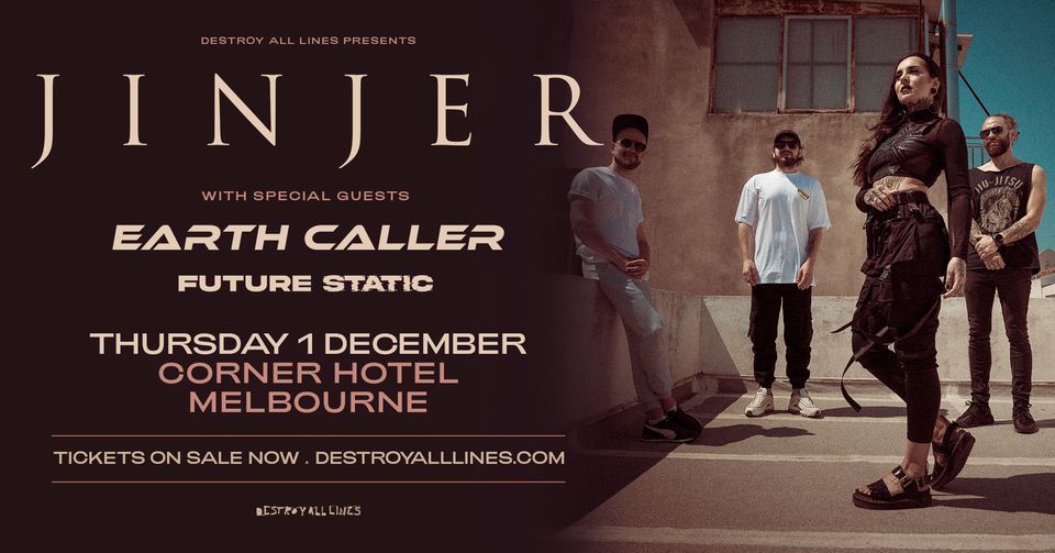 GTF22 Sideshows Jinjer // Melbourne // Corner Hotel // 18+, Corner