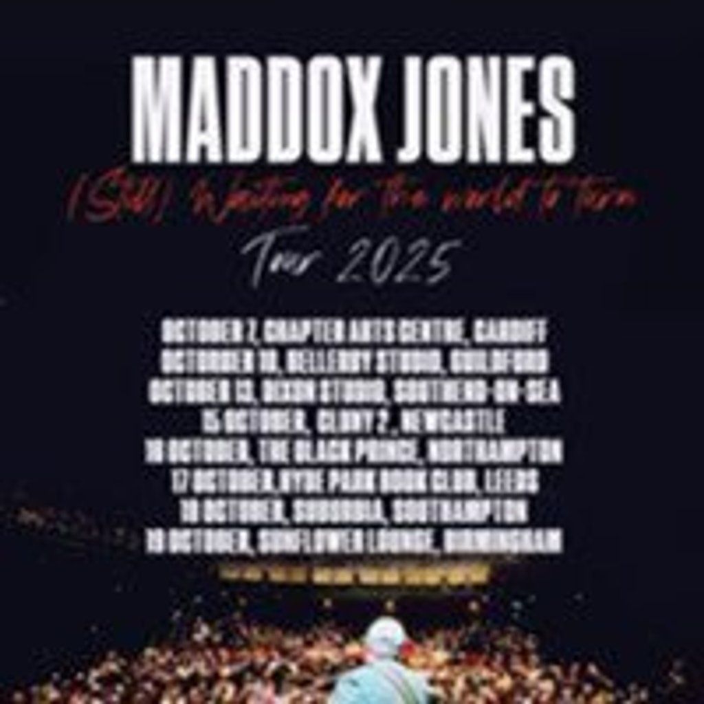 Maddox Jones (Still) Waiting For the World To Turn tour, 13 October | Event in Westcliff-on-Sea | AllEvents