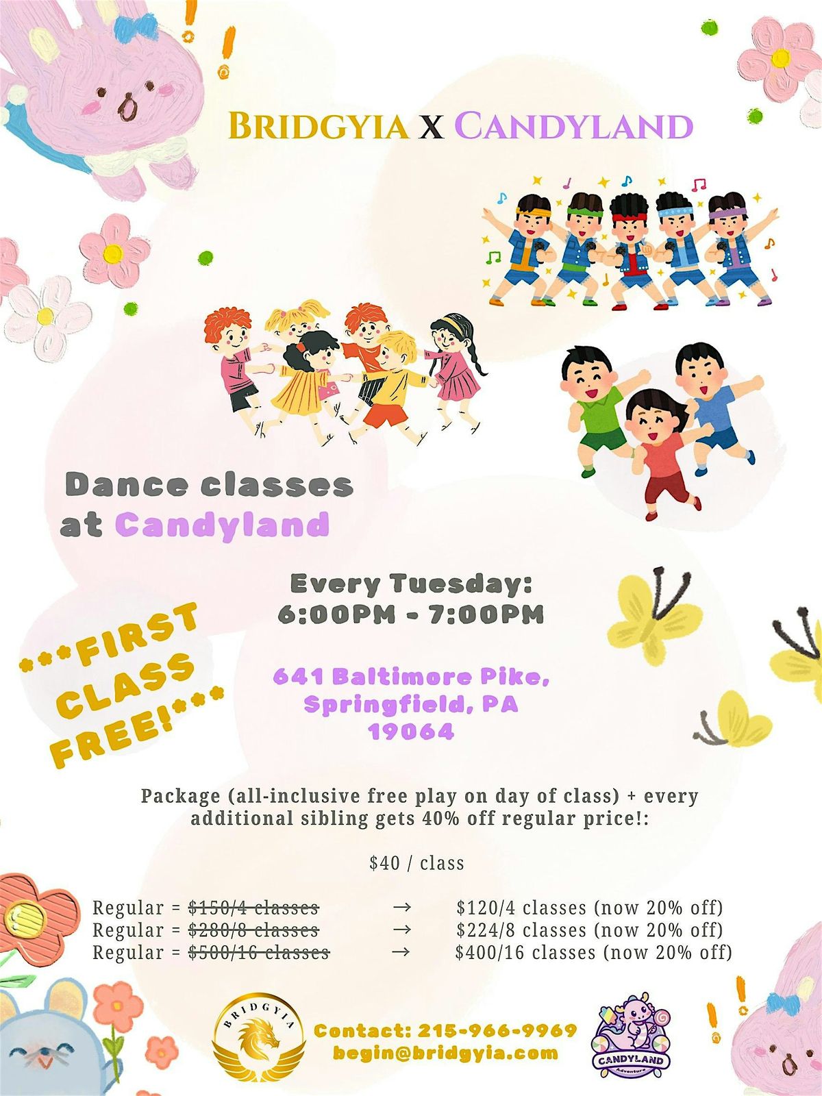 FREE Beginner Dance Class at Candyland Adventure Playground, 25 November | Event in Springfield | AllEvents