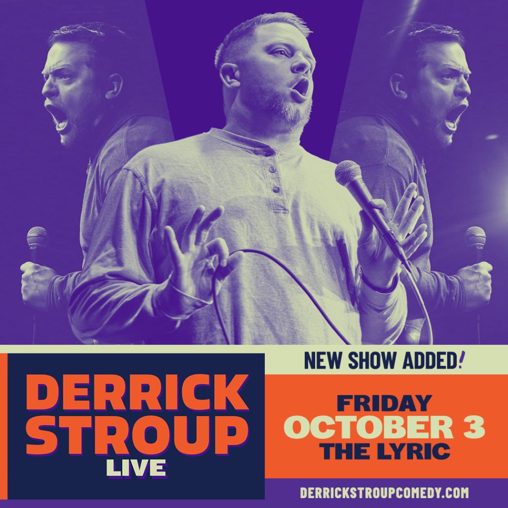 Derrick Stroup at Side Splitters Comedy Club - Tampa, 5 March | Event in Tampa | AllEvents
