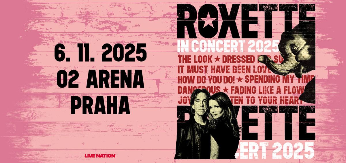 Roxette Prague Tickets, 6 November | Event in Prague | AllEvents
