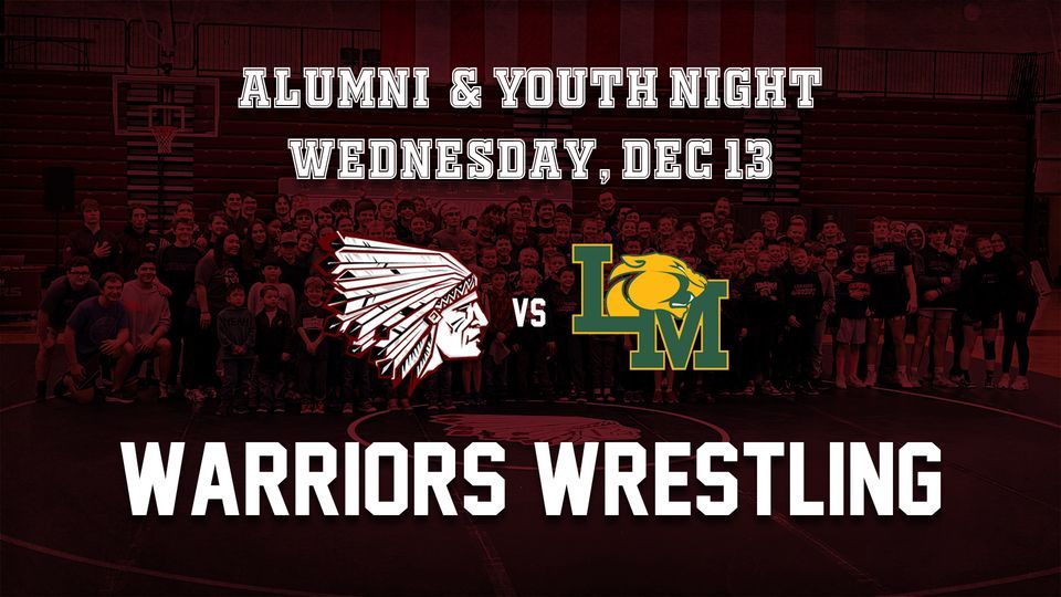 Lebanon Wrestling Alumni & Youth Night // Dual vs Little Miami, Lebanon